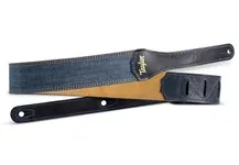 Correia Guitarra Taylor Blue Denim Navy Leather Edges 2"