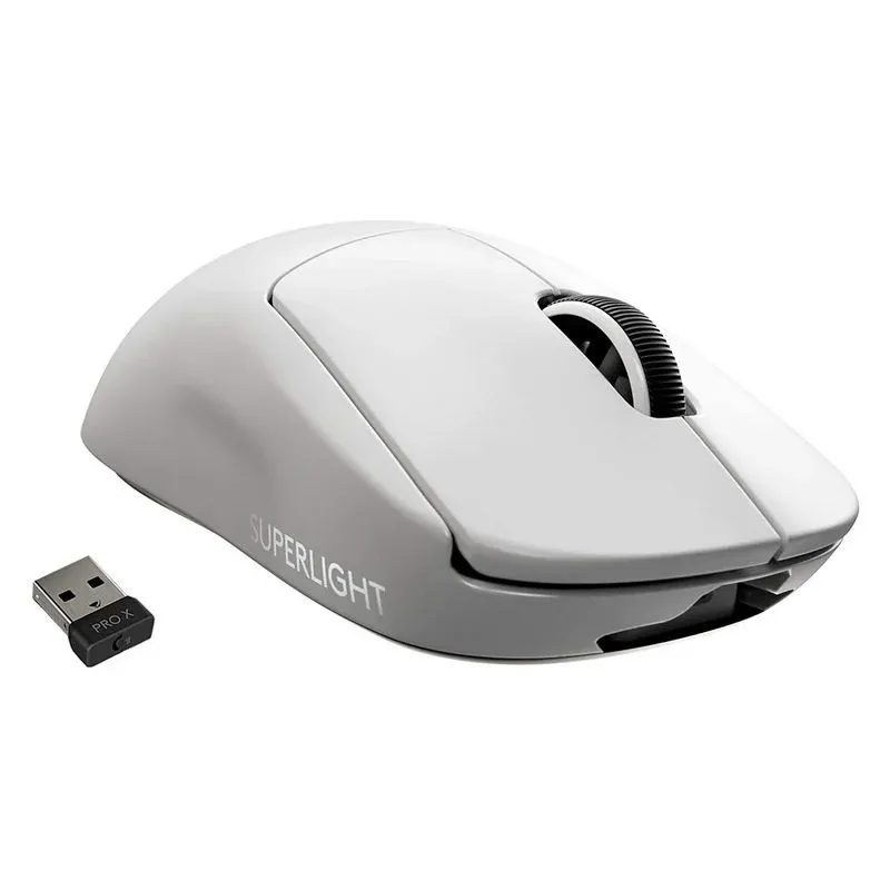 Logitech Pro X Superlight Rato Gaming 25600DPI Branco