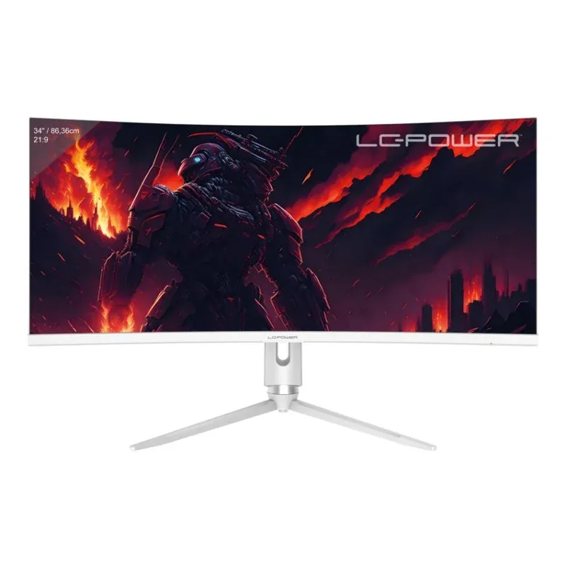 LC-Power LC-M34-Q-C-PRO 34" LED VA UltraWide QHD 165Hz FreeSync Curvo