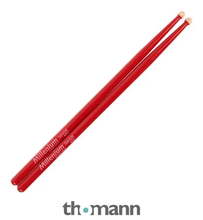 Millenium Junior Sticks Hickory Red