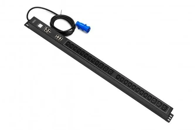 Listas de energia SMART PDU 0U, plugue IEC 60309 DN-IP2-V3-18C13-6C19