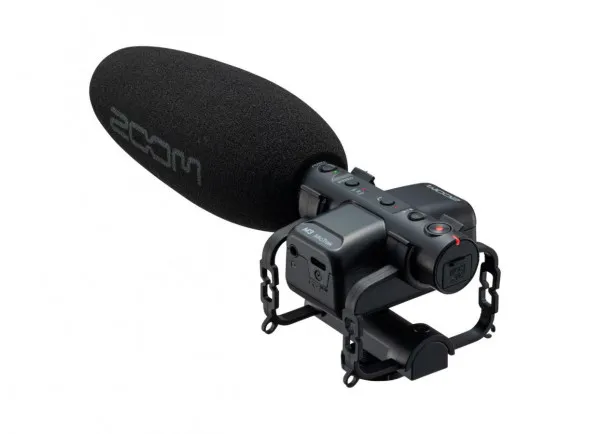 Zoom M3 MicTrak Microfone Shotgun para Câmara