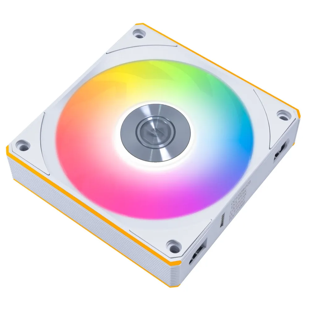 Ventoinha Lian Li UNI FAN CL120 FLEX Wireless RGB Reverse Blade PWM Branco 120mm