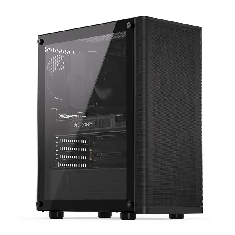 Caixa de Computador Caixa Torre Endorfy Ventum 200 Air Preta ATX