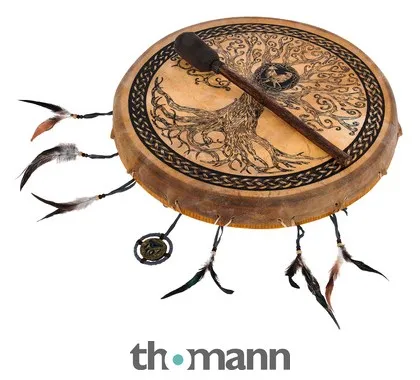 Terre Shaman Drum Cow Skin Tree 50