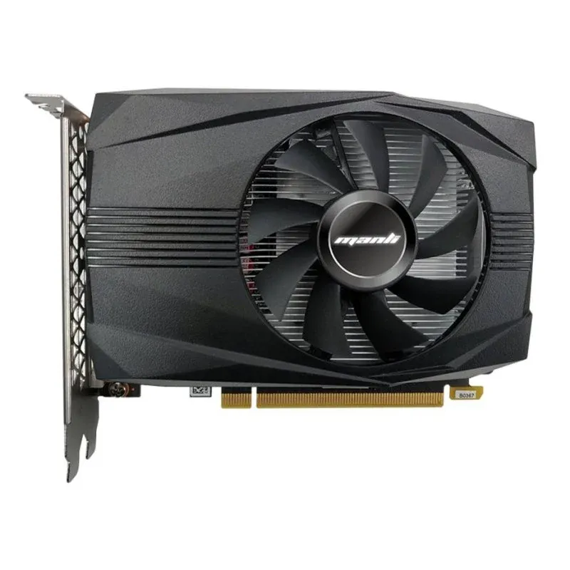 Placa gráfica MANLI GeForce GTX 1650 4GB GDDR6 design compacto eficiência energética