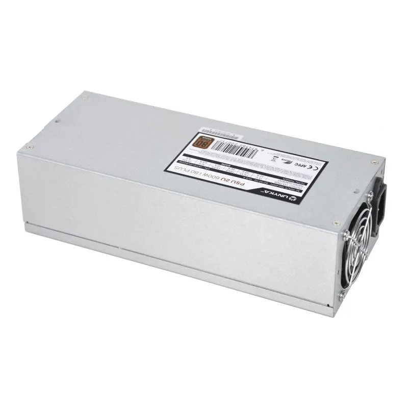 Fonte Alimentação UNYKAch FLEX ATX 2U 600W 80 Bronze Fonte de Alimentação