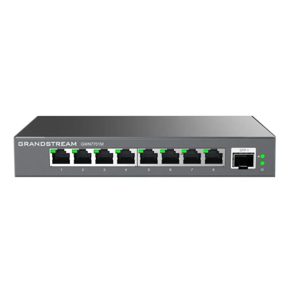 Switch Grandstream GWN7701M 8 Portas Gigabit