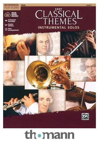 Alfred Music Publishing Easy Classical Themes Viola