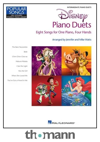 Hal Leonard Disney Piano Duets