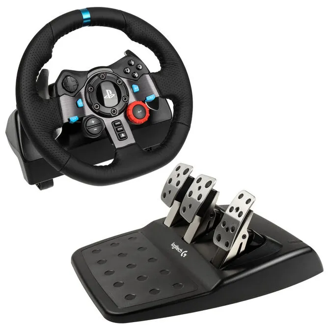 Conjunto Logitech G29 Driving Force PS5/PS4/PS3/PC