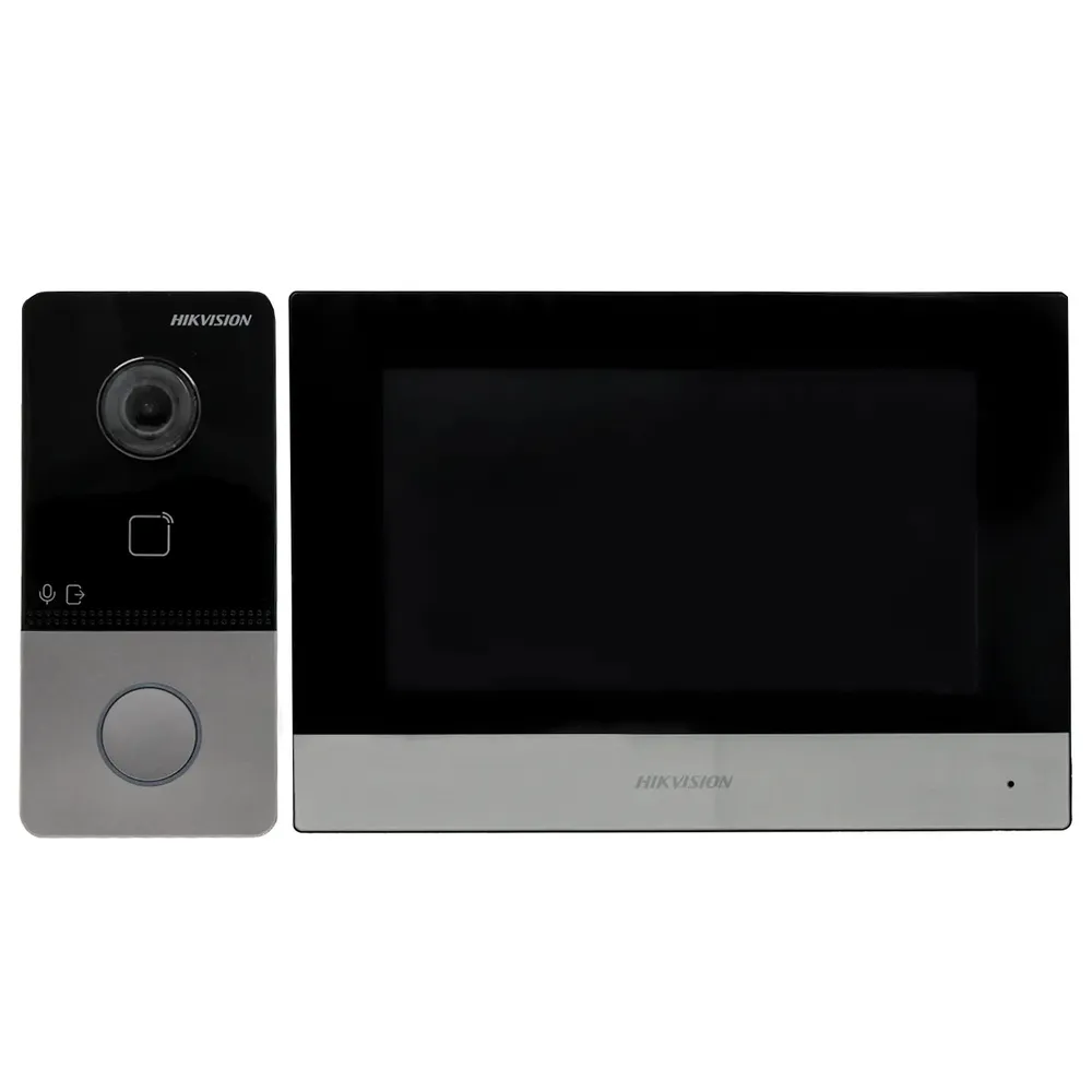 VideoPorteiro 7 Tátil IP Wi-Fi c/ Câmara 2 MP - DS-KIS603-P