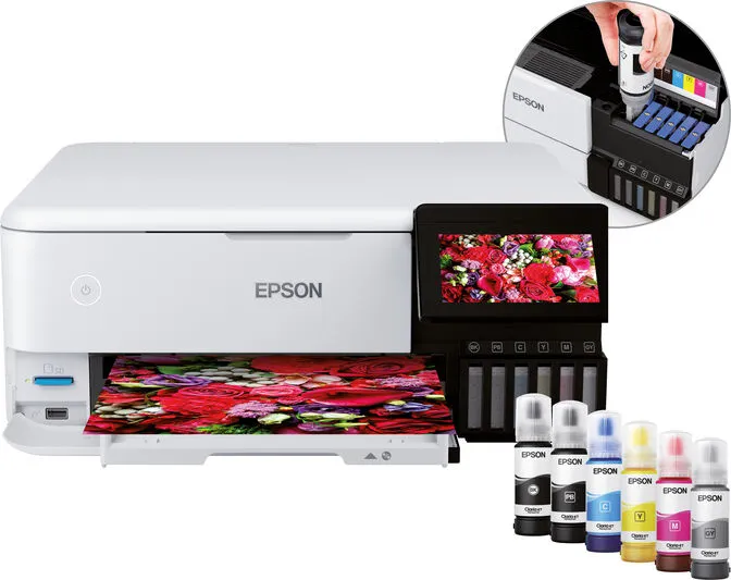 Impressora Multifunções a Jato de Tinta Epson EcoTank ET-8500 Wi-Fi