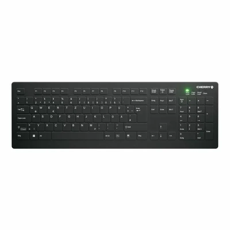 Teclado de tijera CHERRY AK-C8112 Layout DE impermeável sem fios médico