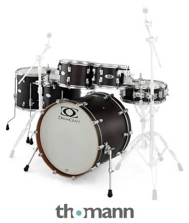 DrumCraft Series 6 2up 2down Satin Black