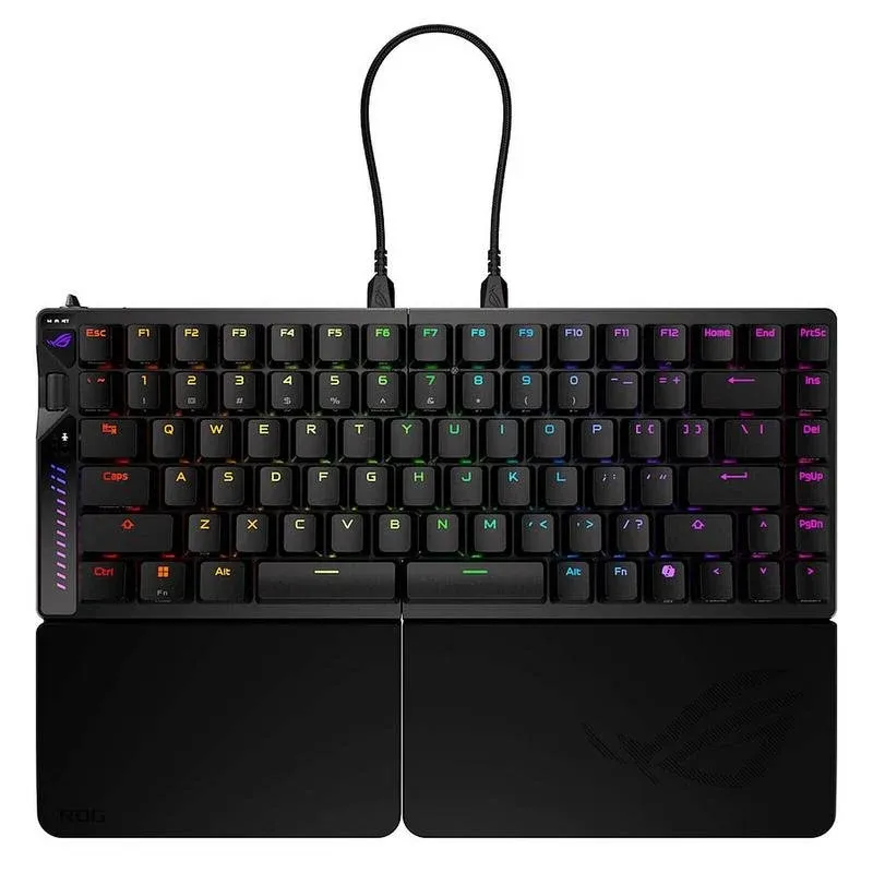 Teclado ASUS ROG Falcata Magnético compacto AZERTY Francês RGB tri-modo
