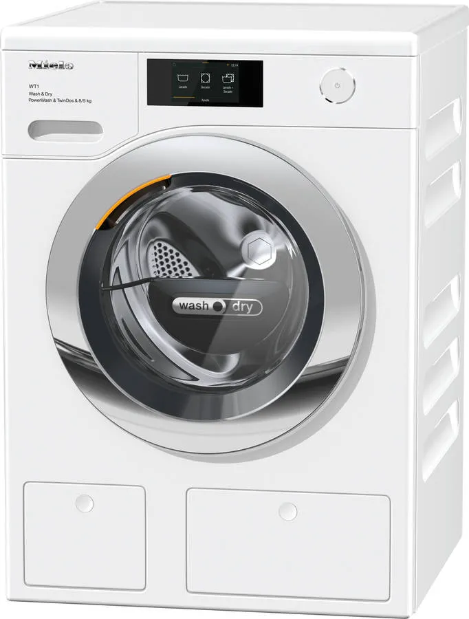Máquina de Lavar e Secar Roupa MIELE WTR 860 WPM ((5/8 kg - 1600 rpm - Branco)