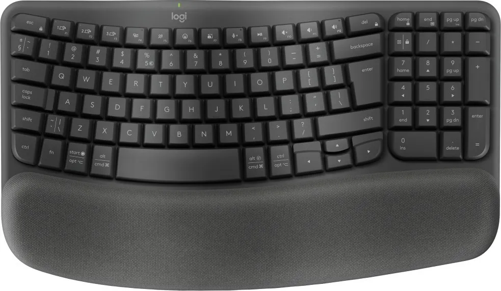 Logitech ERGO Wave Keys teclado Escritório RF Wireless + 920-012304