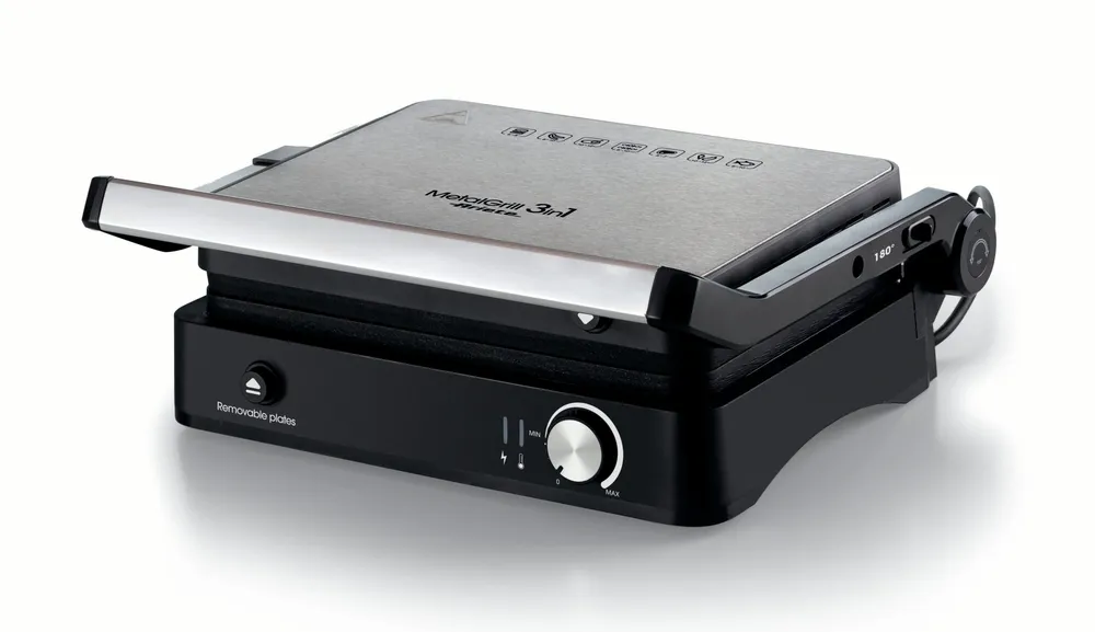 Grill Ariete 1934 2000W Termo Flutuante Inox 29X22