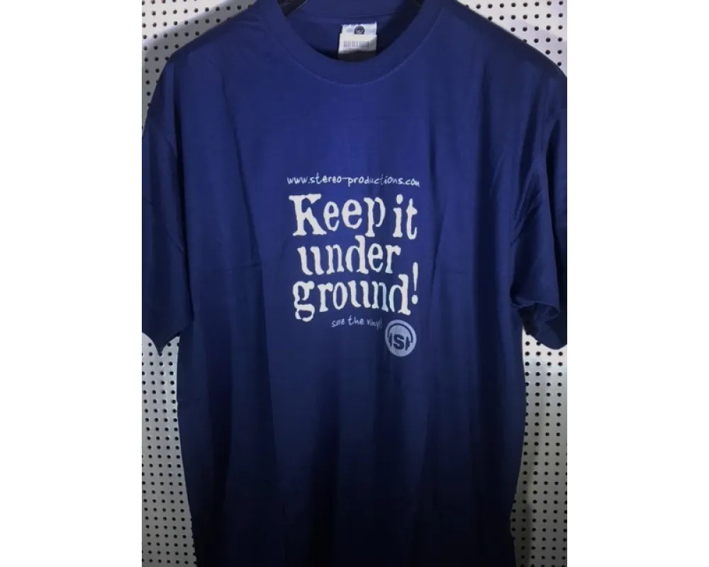 Stereo Productions keep it underground (azul L)