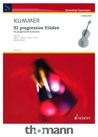 Schott 92 progressive Etüden