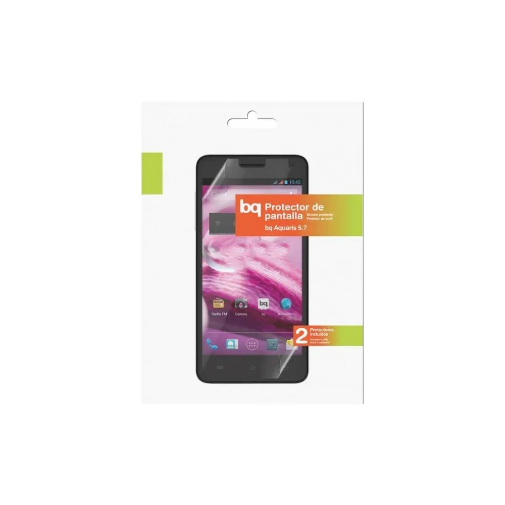 Pelicula protector bq aquaris 5.7 hd