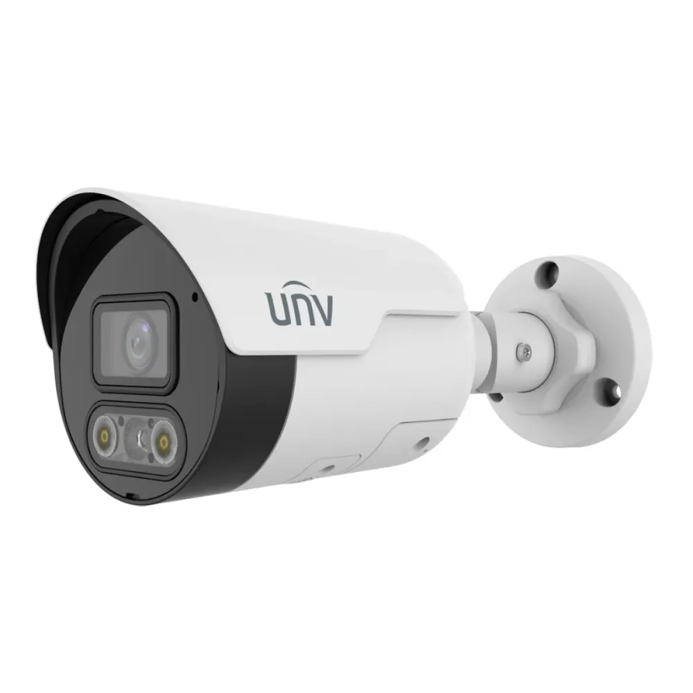 Câmara de Segurança IP Uniview Easy Bullet PoE 8MP 4 mm IP67 Color Hunter