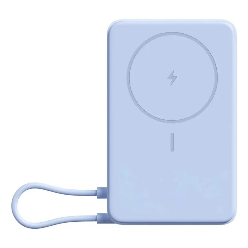 Powerbank Xiaomi 33W Magnetic Power Bank 10000 com Suporte Incorporado Azul