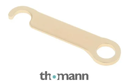 Bulldog Aluminum Guitar Lock Gold