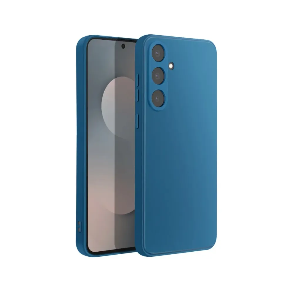 Capa Silicone Samsung Galaxy S25 FE Azul