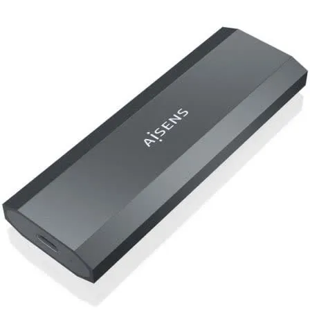 Caixa Externa USB 3.2 p/ M2 NVME (Cinza) - AISENS