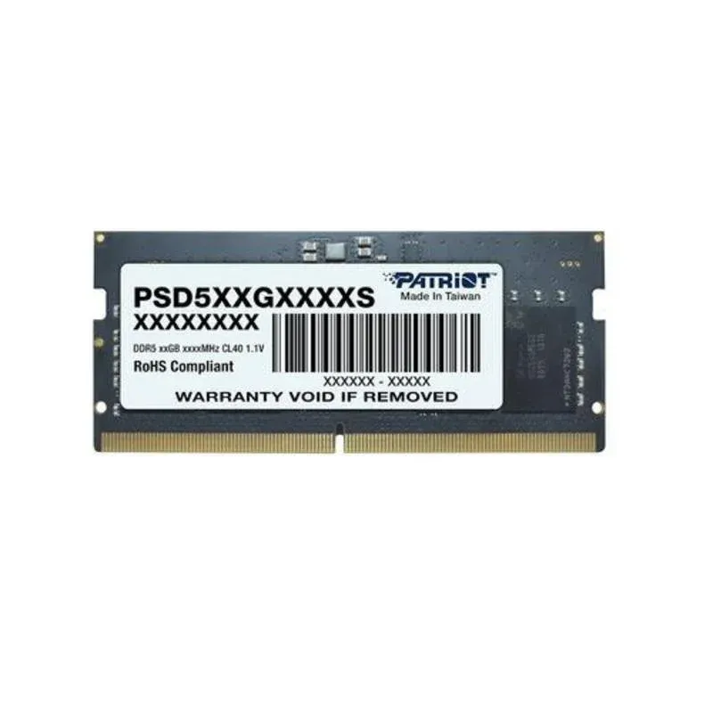 Memória RAM Patriot Signature Line 12GB 1x12GB DDR5 5600MHz CL40 SO-DIMM