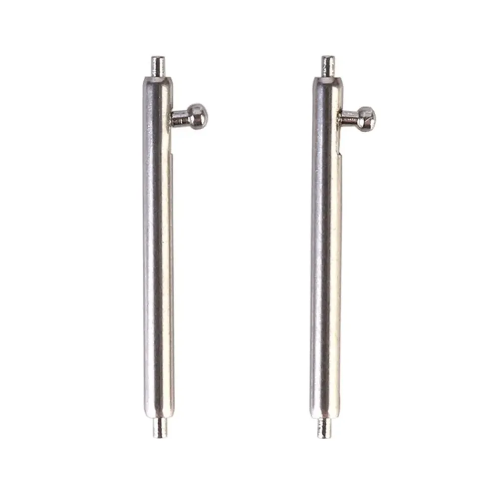 Pinos de Relógio Tactical Aço Inoxidável 20mm Prateados