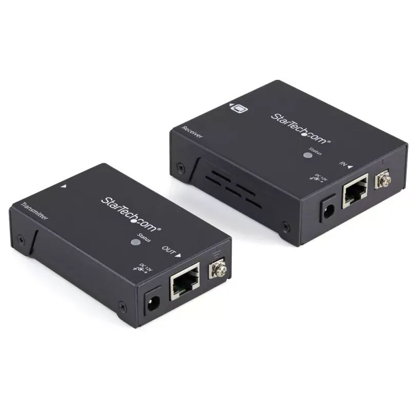 StarTech.com 330 ft. (100 m) HDMI Over CAT5e / CAT6 Extender - HDMI over CAT5e - HDBaseT Extender - 4K30 - HDMI Video Extender (ST121HDBTPW) - Extensor de áudio / vídeo - durante CAT 5e/6 - até 100 m - para P/N: ST121HDBTRP, SVA12M2NEUA, SVA12M5NA