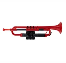 Trompete PTrumpet Plástico Sib Vermelho
