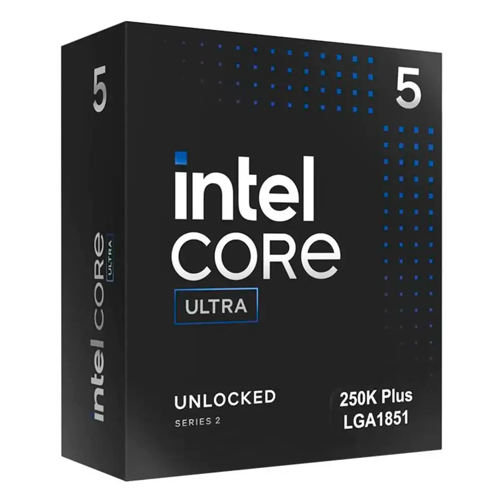 Processador Intel Core Ultra 5 250K Plus (Series 2) Arrow Lake Refresh 18-Core 3.3GHz c/Turbo 5.3GHz 30MB Cache Skt1851