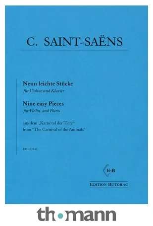 Edition Butorac Saint-Saëns Karneval Violin