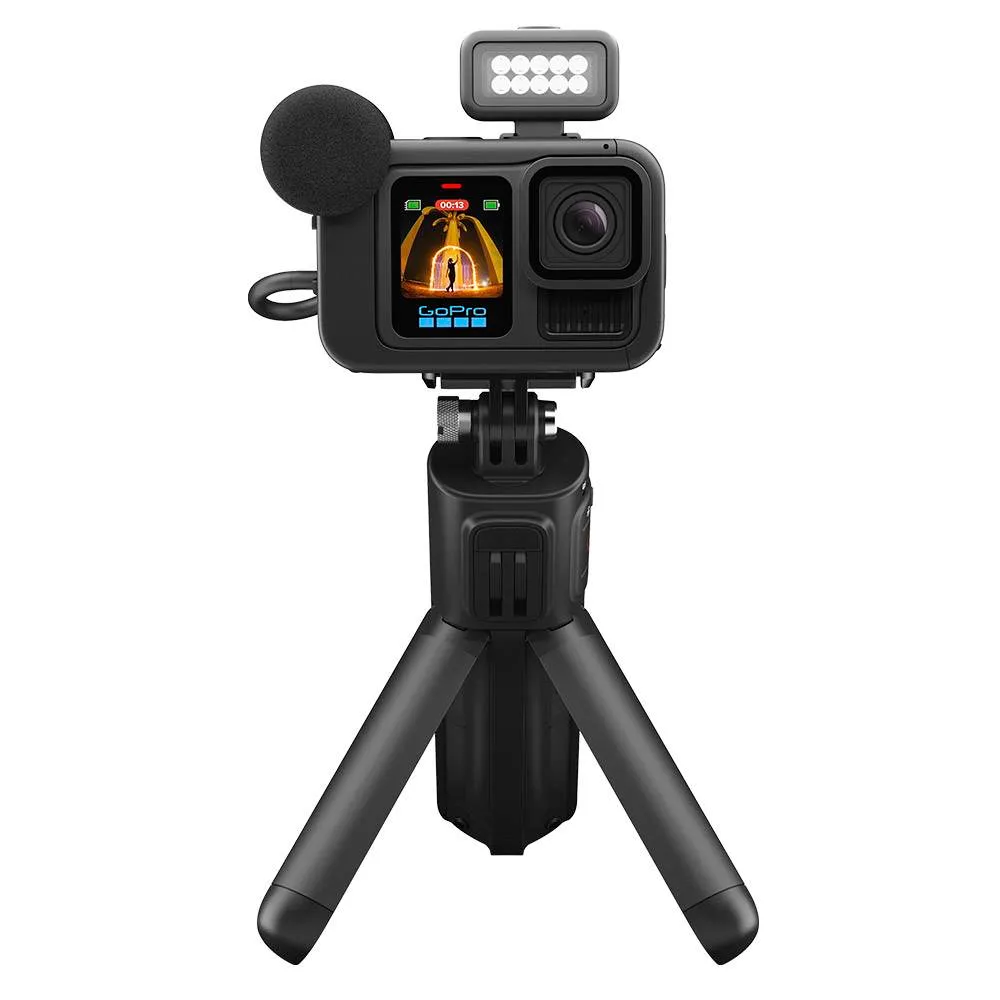 Câmara Action Cam GoPro HERO13 Black Creator Edition | Vídeo 5.3K 60FPS | Fotografia 27MP | Wi-Fi 6 | Bluetooth 5.3