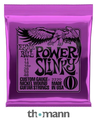 🎸 Ernie Ball Power Slinky 2220