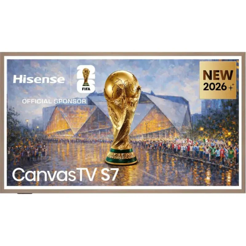 HISENSE Serie S7S 55INCH QLED Canvas USB HDMI WIFI BT