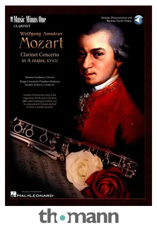 Music Minus One Mozart Clarinet Concerto KV622