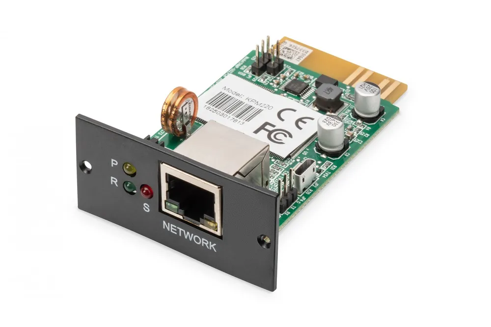 Sai Digitus Cartão SNMP para SAI OnLine 100 Mbit/s Gestão Remota