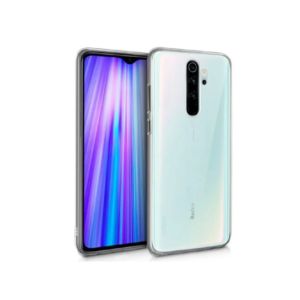 Silicone Reforçado Xiaomi Redmi Note 8 Pro Transparente