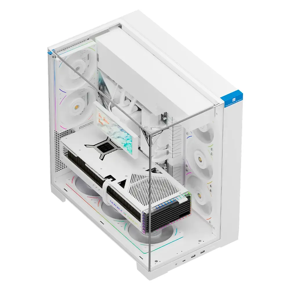 Caixa ATX Thermalright TR-A70 Tempered Glass Branca