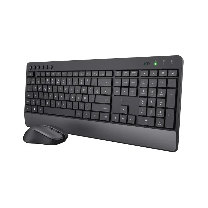 Trust Trezo Combo teclado sem fio + mouse preto