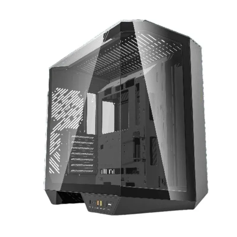 Caixa de Computador Caixa PC darkFlash DY470 Full Tower Preta ATX com 4 ventiladores