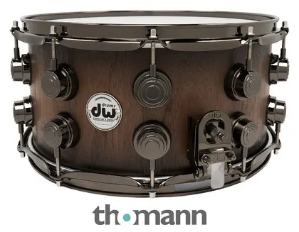 DW 14"x07" SN Walnut Ebony Burst