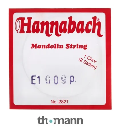 Hannabach Mandolin String E .009 (2pcs)