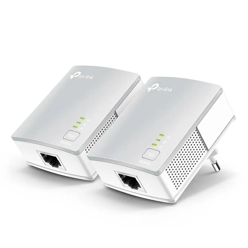 Kit Adaptador Powerline TP-Link TL-PA4010 KIT AV600 Nano Homeplug AV Fast Ethernet