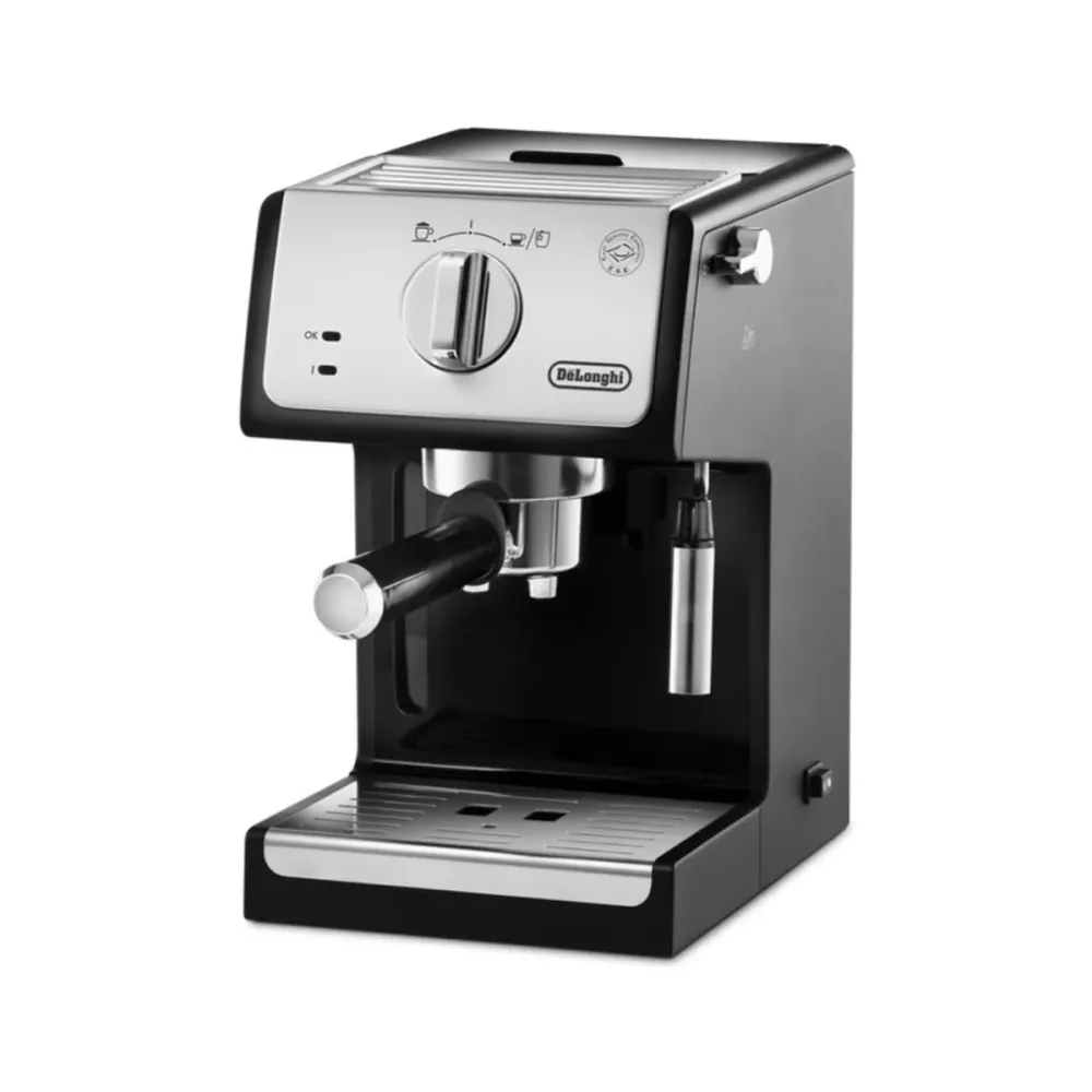 Máquina de Café DeLonghi Autentica 1100W 15Bar Preta - ECP33.21.BK